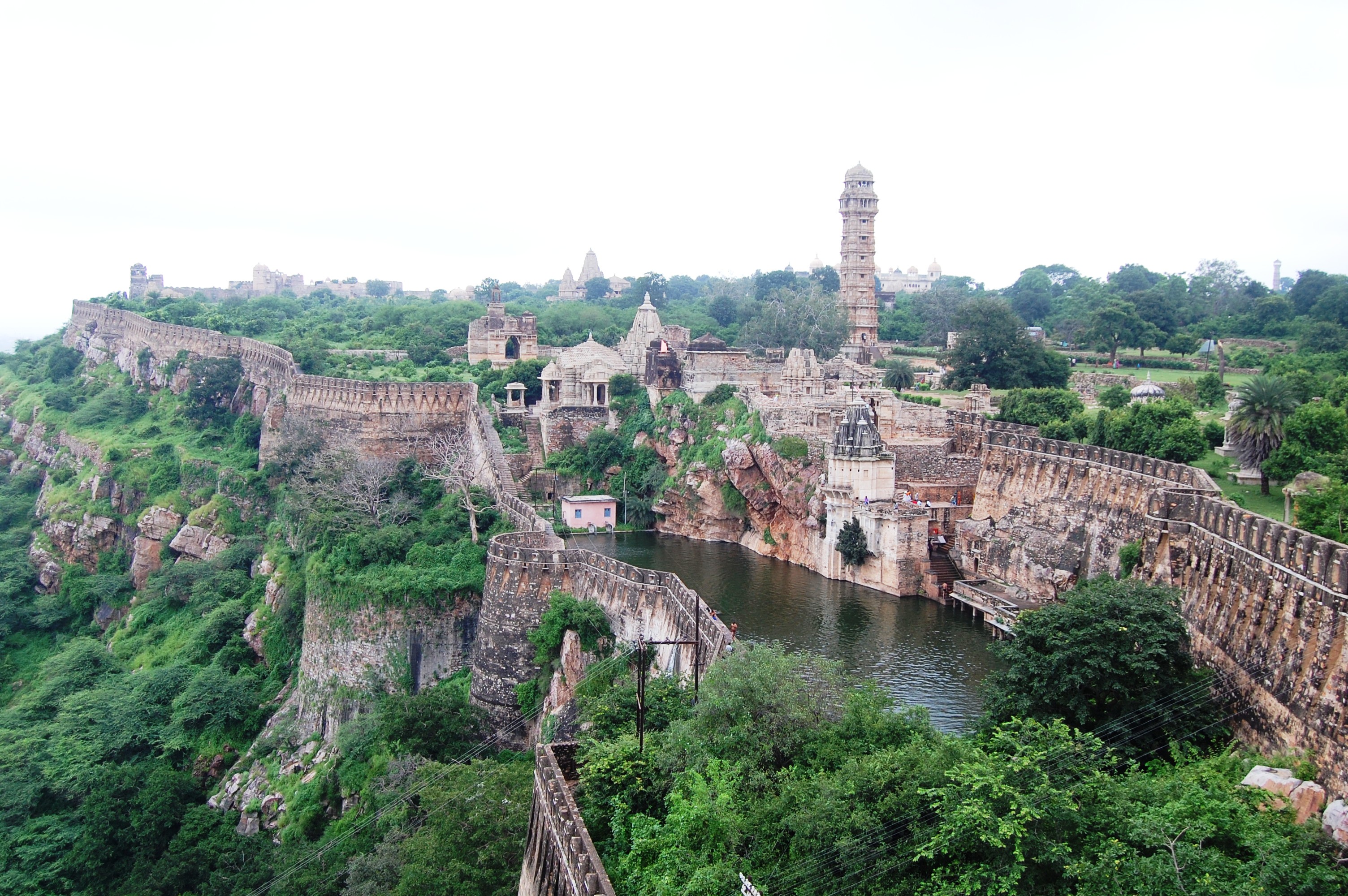 Chittorgarh Fort walls