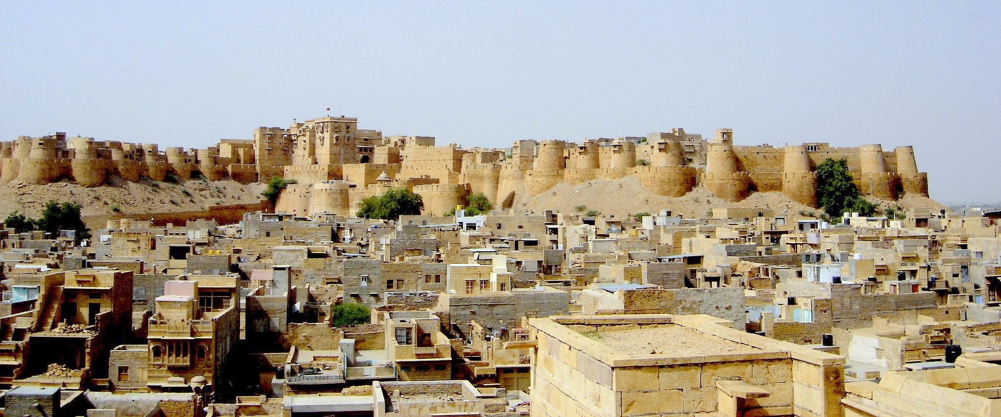 Jaisalmer Fort in the Thar desert